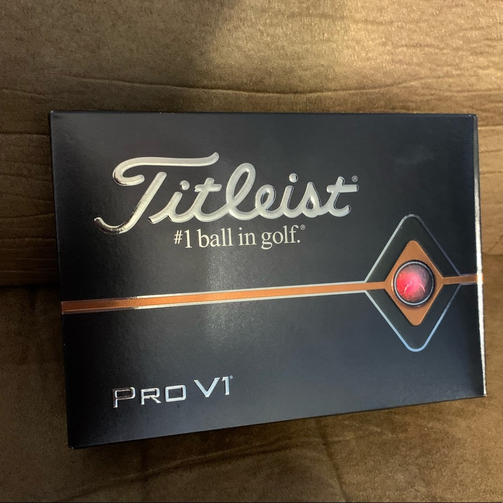 Box of titleist PROV1 golf balls brand new in box!